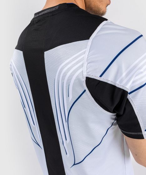 VENUM|UFC Venum Authentic 格斗之夜 2.0 暗夜系列 男子出场短袖 - 蓝/白色