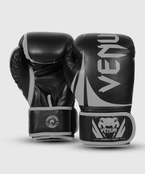 Venum Challenger 2.0 拳击手套 - 黑/灰