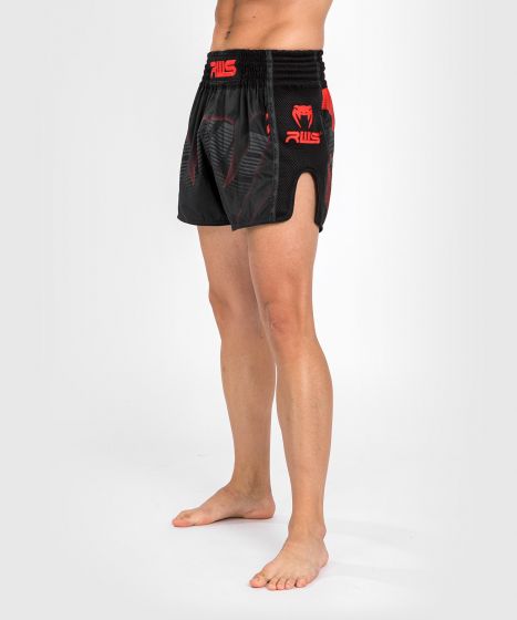 RWS x VENUM 泰拳短裤 - 黑色