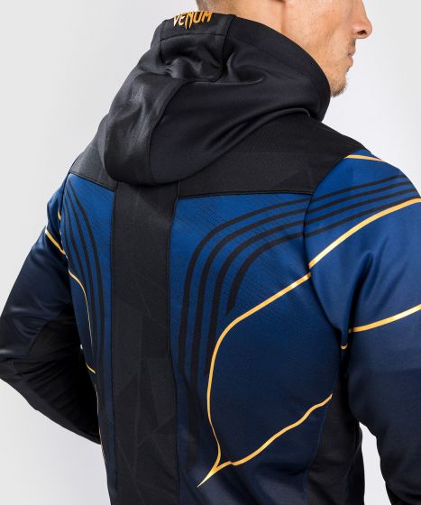 VENUM|UFC Venum Authentic 格斗之夜 2.0 暗夜系列 男子出场外套 - 蓝/黑/金色