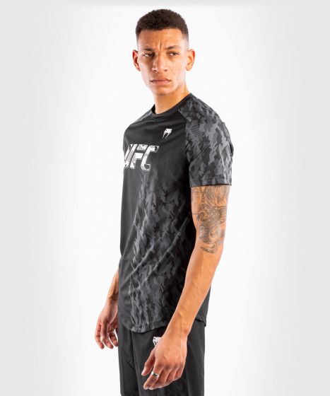 UFC｜ VENUM AUTHENTIC格斗周男士运动短袖 - 黑色