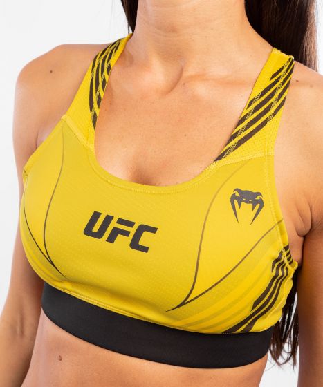 UFC｜ VENUM AUTHENTIC格斗之夜女士运动文胸 - 黄色