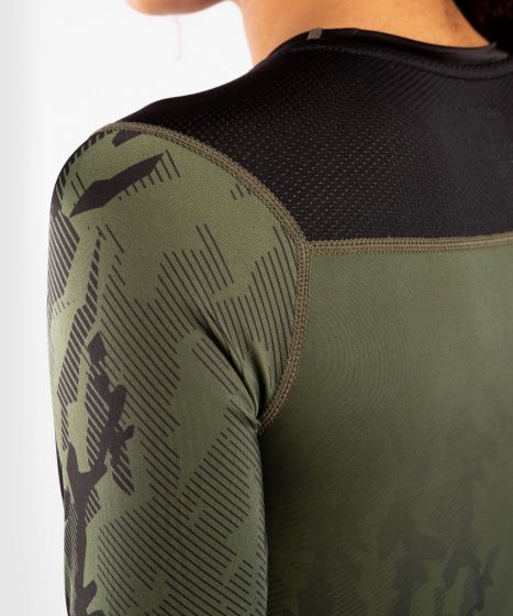 UFC| VENUM AUTHENTIC格斗周女士长袖紧身衣 - 卡其色