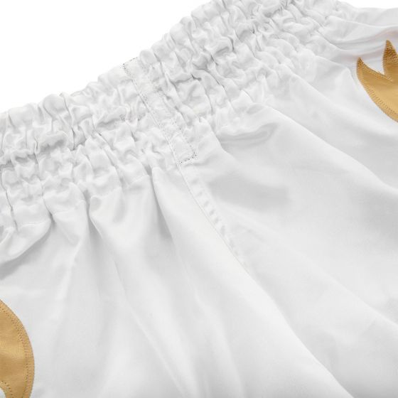 Venum Bangkok Inferno 泰拳短裤 - 白/金