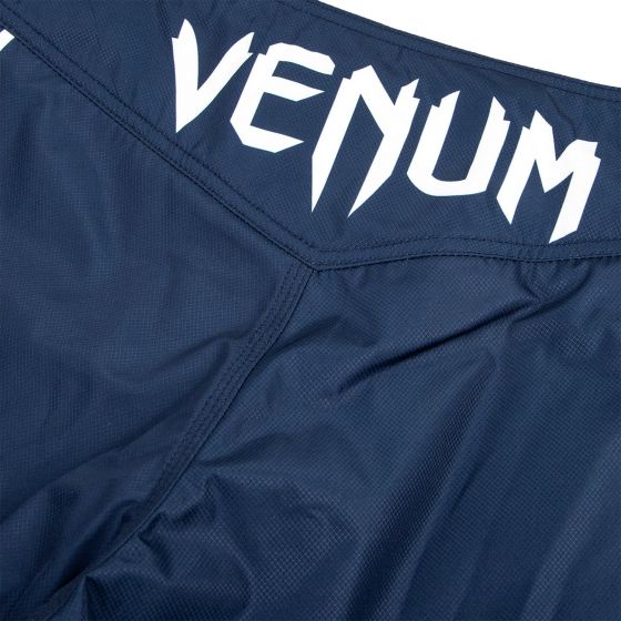 Venum Signature 搏击短裤 - 海军蓝/白