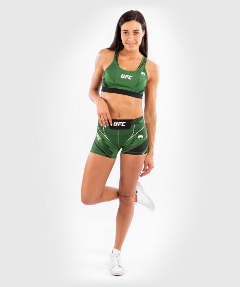 UFC｜ VENUM AUTHENTIC格斗之夜女士VALE TUDO紧身短裤 - 绿色