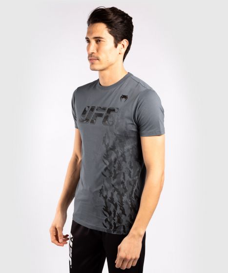 UFC｜ VENUM AUTHENTIC格斗周男士运动短袖 - 灰色
