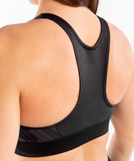 UFC| VENUM AUTHENTIC格斗之夜女士运动文胸 - 黑色