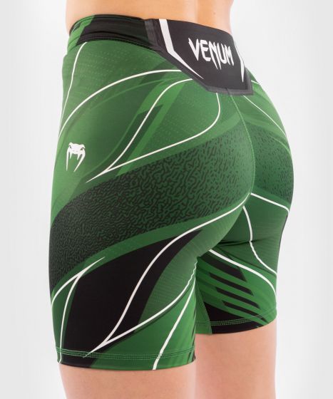 UFC| VENUM AUTHENTIC格斗之夜女士VALE TUDO紧身五分短裤 - 绿色