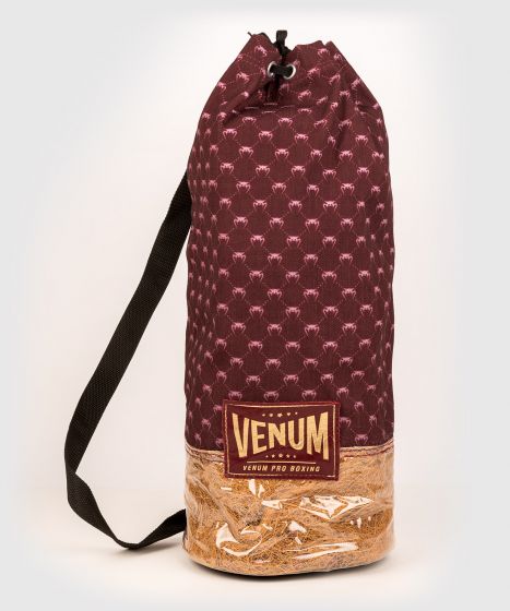 VENUM Coco MONOGRAM 专业系列拳击手套 - 绑带 - 酒红色