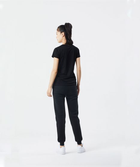 VENUM|UFC Venum 格斗之夜 2.0 经典复刻 女子短袖- 黑色