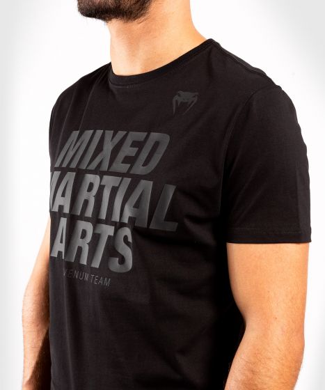 VENUM MMA VT 短袖 - 哑光/黑色