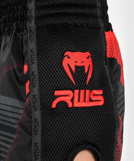 RWS x VENUM 泰拳短裤 - 黑色