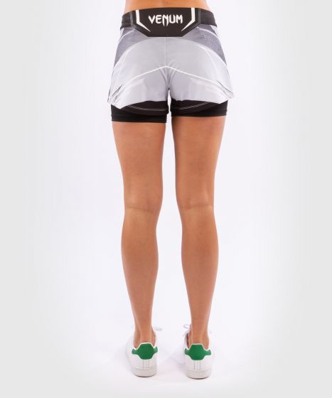UFC| VENUM AUTHENTIC格斗之夜女士短裤 - 白色