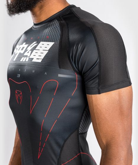 VENUM Okinawa 3.0 短袖紧身衣 - 黑/红色