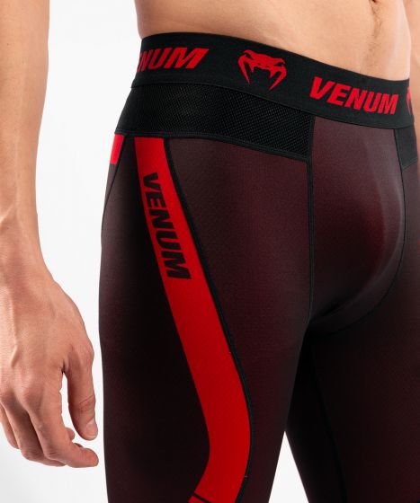 Venum No Gi 3.0 紧身裤 - 黑色/红色
