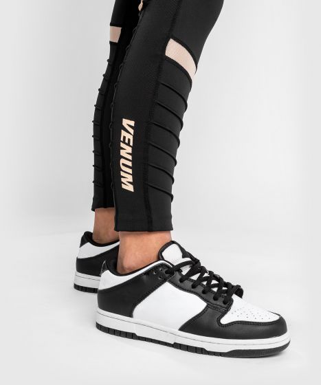Venum Moto Leggings 7/8 (For Women) - Black/Sand
