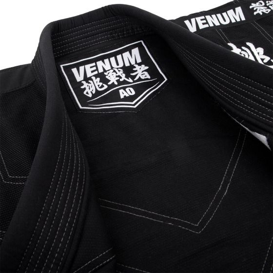Venum Challenger 4.0 巴西柔术道服 - (含道服包)- 黑