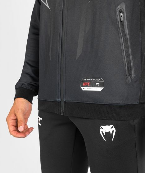 VENUM|UFC Venum Authentic 格斗之夜 2.0 男子出场外套 - 黑色