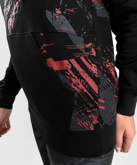 UFC |VENUM Authentic 格斗周 2.0 女士卫衣 - 黑/红色-