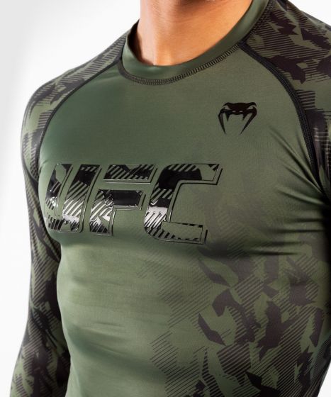 UFC | VENUM AUTHENTIC格斗周-男士长袖紧身衣- 卡其色