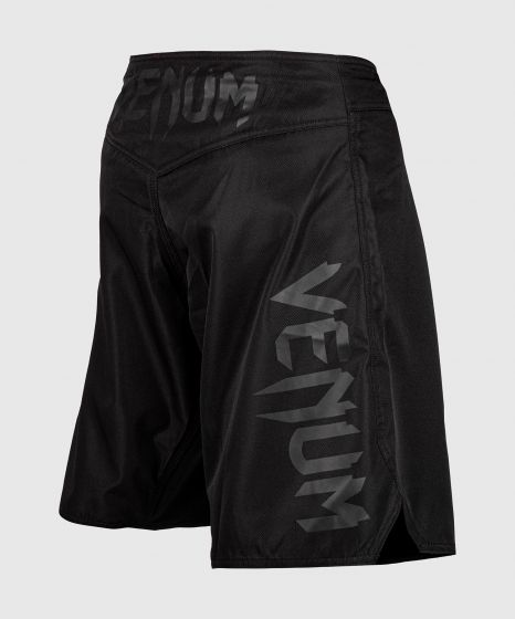 Venum Light 3.0 搏击短裤 - 黑/黑