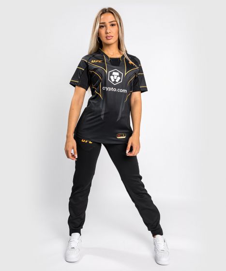 VENUM|UFC Venum Authentic 格斗之夜 2.0 女子出场短袖 - 冠军色