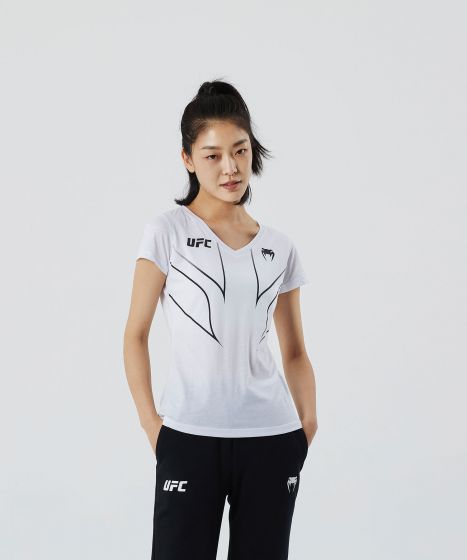 VENUM|UFC Venum 格斗之夜 2.0 经典复刻 女子短袖- 白色