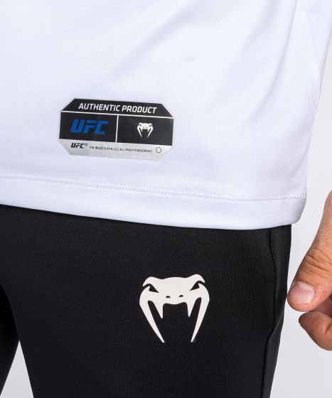 VENUM|UFC Venum Authentic 格斗之夜 2.0 暗夜系列 男子出场短袖 - 蓝/白色