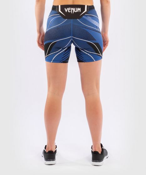 UFC| VENUM AUTHENTIC格斗之夜女士VALE TUDO紧身五分短裤 - 蓝色