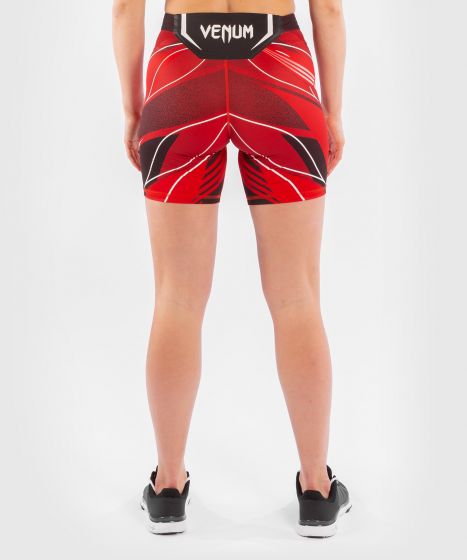 UFC| VENUM AUTHENTIC格斗之夜女士VALE TUDO紧身五分短裤 - 红色