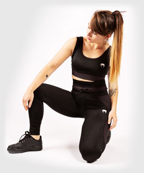 VENUM GLOW 女士紧身长裤 - 九分裤 - 黑色