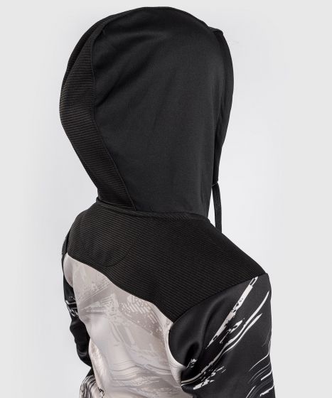 UFC |VENUM Authentic 格斗周 2.0 女士拉链衫 - 黑/沙色