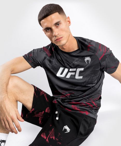 UFC |VENUM Authentic 格斗周 2.0 男士速干T恤 - 黑色