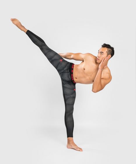 VENUM PHANTOM 紧身长裤 - 黑/红色