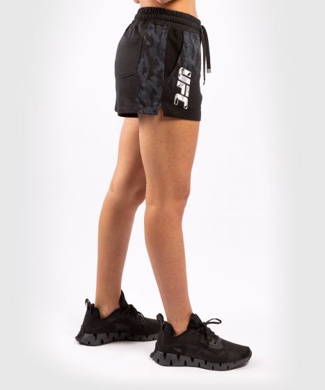 UFC| VENUM AUTHENTIC格斗周女士运动短裤 - 黑色