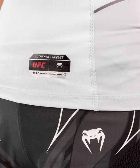 UFC| VENUM AUTHENTIC格斗之夜女士短袖紧身衣 - 白色