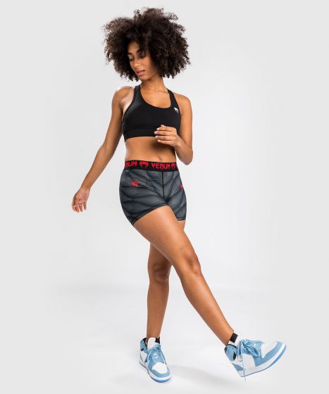 VENUM PHANTOM 女士紧身短裤- 黑/红色