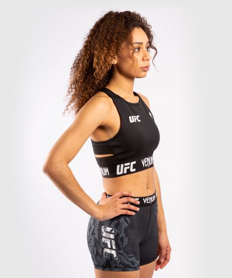 UFC| VENUM AUTHENTIC格斗周女士轻薄运动文胸 - 黑色