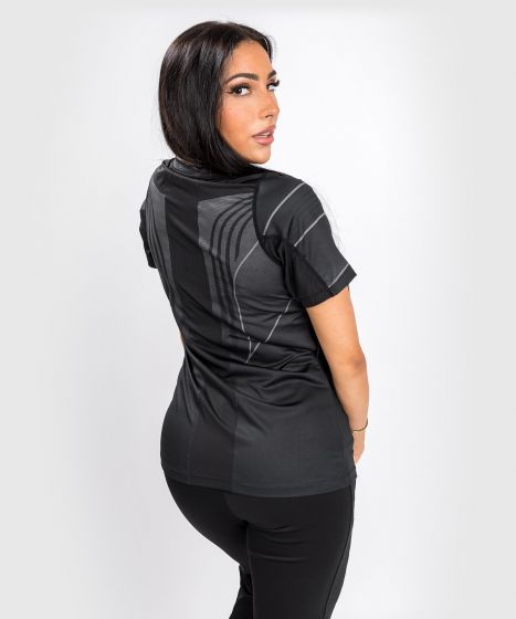 VENUM|UFC Venum Authentic 格斗之夜 2.0 女子出场短袖 - 黑色