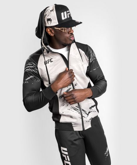 UFC| VENUM Authentic 格斗周 2.0 拉链帽衫 - 沙色-