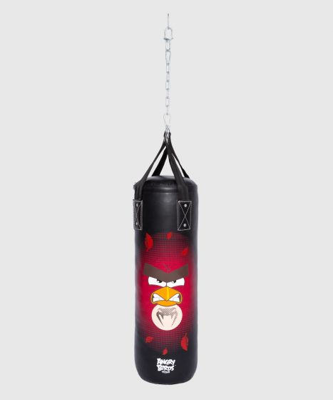 Venum Angry Birds Punching Bag - For Kids - Black/Red - 60 x 25