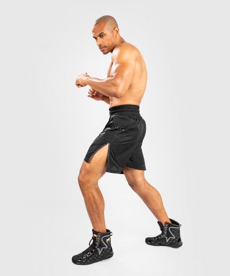 Venum Biomecha 拳击短裤 - 黑/灰色