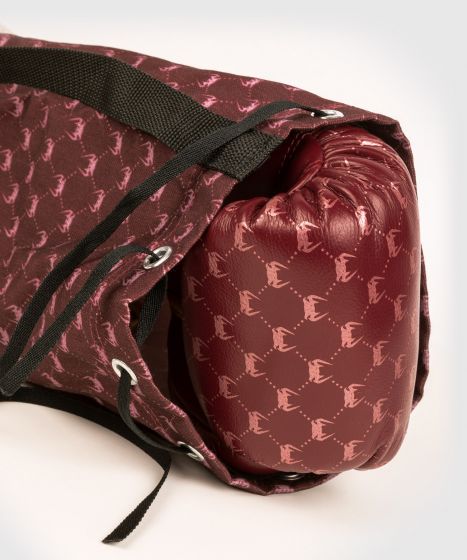 VENUM Coco MONOGRAM 专业系列拳击手套 - 绑带 - 酒红色