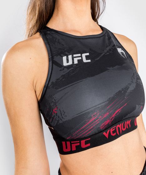 UFC |VENUM Authentic 格斗周 2.0 运动内衣 - 黑/红色-