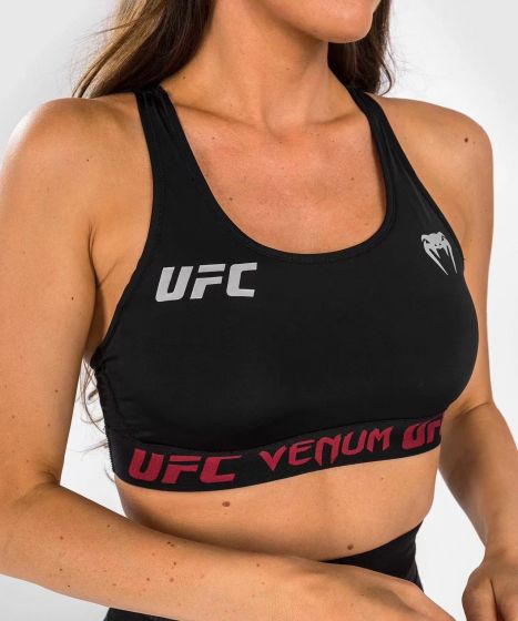 UFC VENUM Authentic Fight Week 2.0 运动内衣 - 黑/红色
