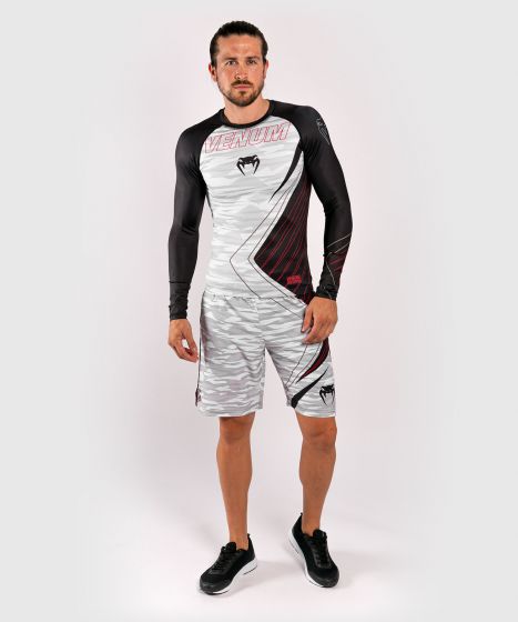 VENUM Contender 5.0 长袖紧身衣 - 白/迷彩色