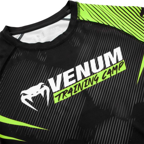 Venum Training Camp 2.0 防磨衣 - 短袖 - 黑/荧光黄