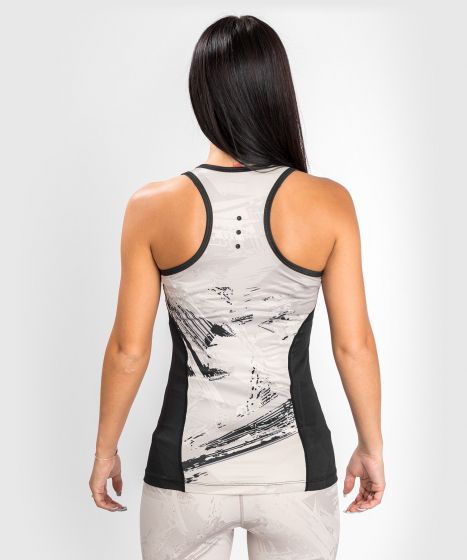 UFC |VENUM Authentic 格斗周 2.0 女士速干背心 - 沙/黑色-