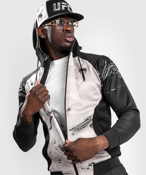 UFC| VENUM Authentic 格斗周 2.0 拉链帽衫 - 沙色-